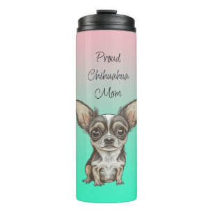 Bouteilles Isothermes Fier Chihuahua Maman