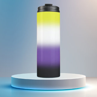 Bouteilles Isothermes Fierté non binaire à dégradé 