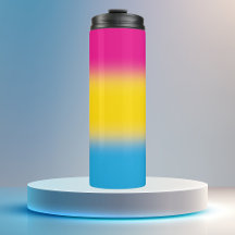 Fierté pansexuelle à dégradé 