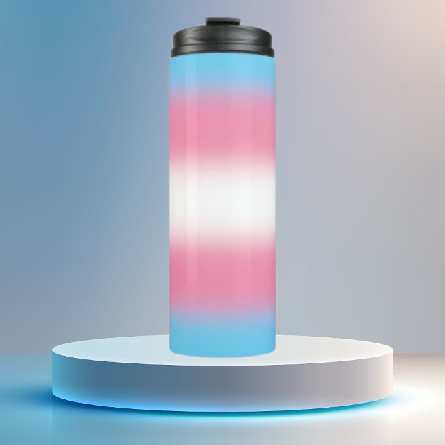 Bouteilles Isothermes Fierté transgenre de dégradé  (Créateur téléchargé)