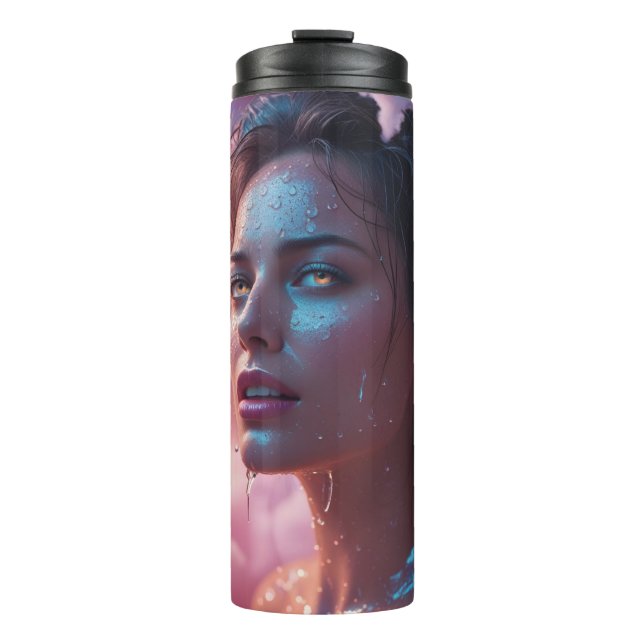 BOUTEILLES ISOTHERMES FILLE ÉLÉGANTE (Devant)
