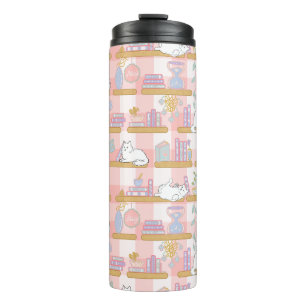 Bouteilles Isothermes Fille Livresque Rose Mignon Nom de Chat Ther Therm