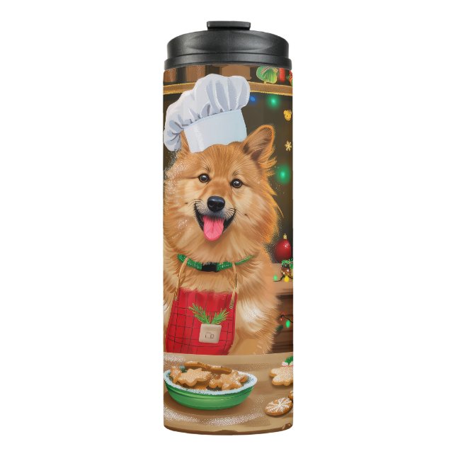 Bouteilles Isothermes Finnish Spitz : recettes de fêtes de Noël (Devant)