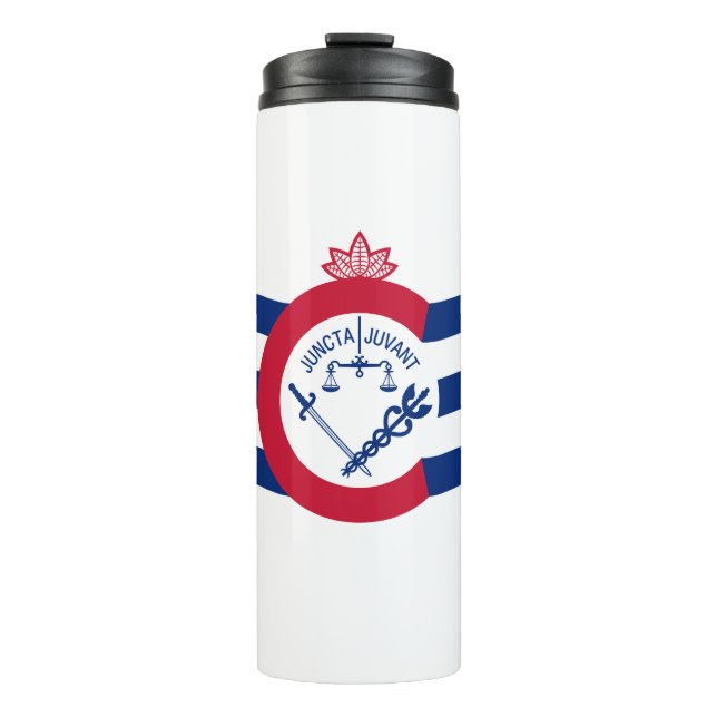 Bouteilles Isothermes Flag of Cincinnati, Ohio Thermal Tumbler (Devant)
