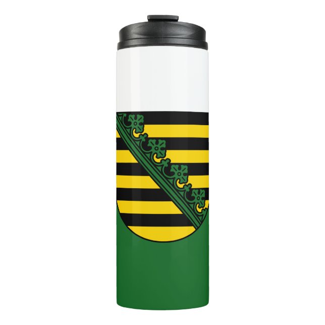 Bouteilles Isothermes Flag of Saxony Thermal Tumbler (Devant)