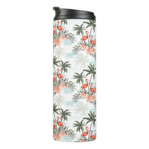 Bouteilles Isothermes Flamants roses et palmiers Paruline thermique