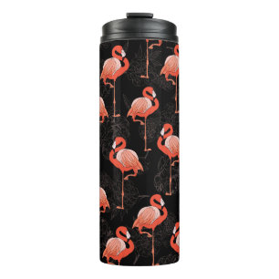 Bouteilles Isothermes Flamants roses Oiseaux : Textile Vintage