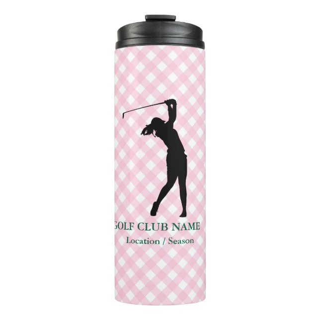 Bouteilles Isothermes Flasque de ligue de golf féminin (Devant)