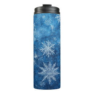 Bouteilles Isothermes Flèche de neige de Noël bleu