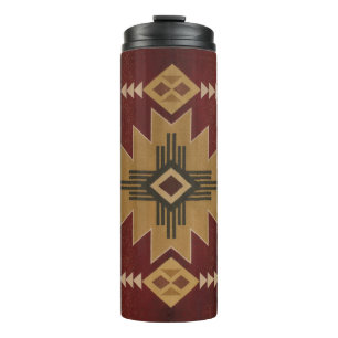 Bouteilles Isothermes Fleece, Motif amérindienne