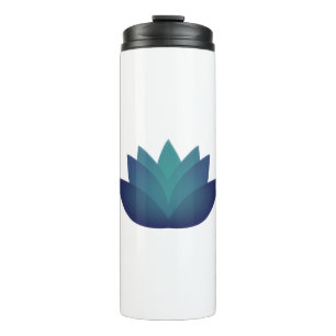 Bouteilles Isothermes Fleur de Lotus sous-marine