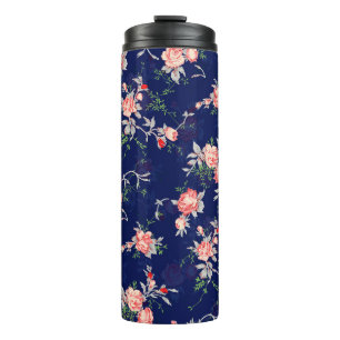 Bouteilles Isothermes Fleur design florale sans joint, abstrait, floral,