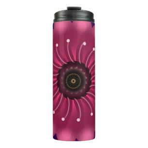 Bouteilles Isothermes Fleur Fantastique Rose Luminescente Fleur Floral