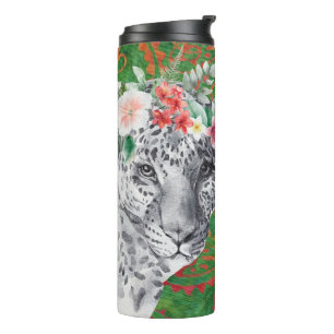Bouteilles Isothermes Fleur Léopard Jungle Batik