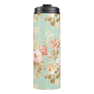 Bouteilles Isothermes Fleur populaire classique motif sans couture arriè