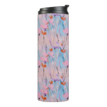 Fleur sauvage pastel aquarelle