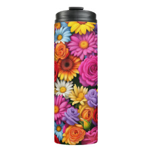 Bouteilles Isothermes Fleurs colorées #79 -