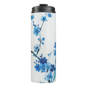 Bouteilles Isothermes Fleurs d'aquarelle bleue délicieuses
