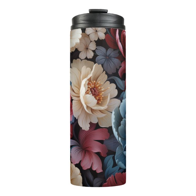 Bouteilles Isothermes Fleurs d'automne feminine Tumbler (Devant)