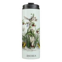 Fleurs Et Créatures Fées Nom Personnalisé