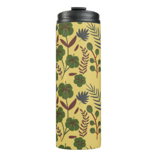 Bouteilles Isothermes Fleurs et papillons floraux motifs sans soudure