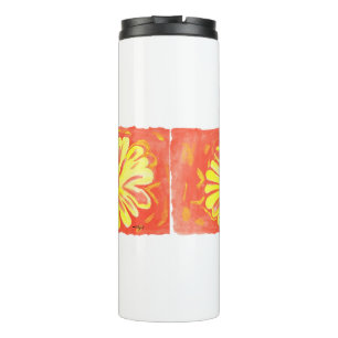 Bouteilles Isothermes Fleurs - Fleurs Jaunes