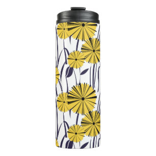 Bouteilles Isothermes Fleurs jaunes
