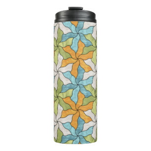 Bouteilles Isothermes Fleurs Tessellées De Verre Tiré