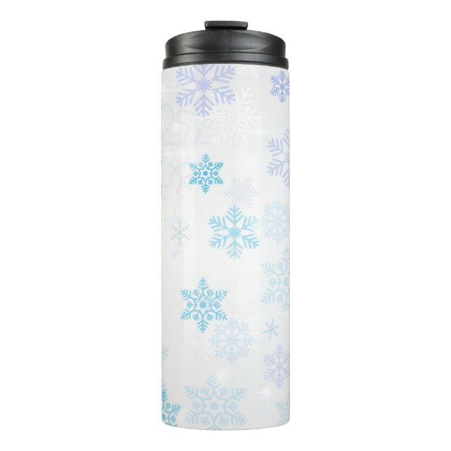 Bouteilles Isothermes Flocon de neige (Devant)