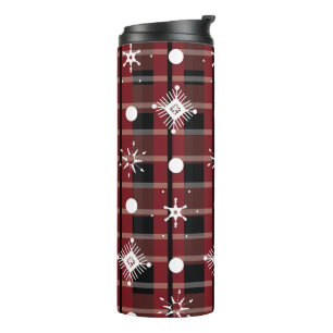 Bouteilles Isothermes Flocons de neige motif buffle Fêtes