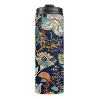 Bouteilles Isothermes Floral coloré : Arrière - plan sans couture