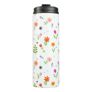 Bouteilles Isothermes Floral Joli Fleurs Motif