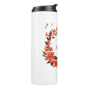 Bouteilles Isothermes Floral orange