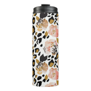 Bouteilles Isothermes Floral, poster de animal, motif sans soudure.