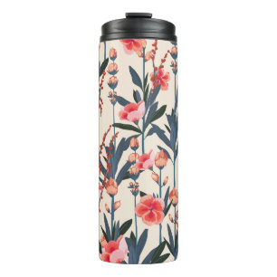 Bouteilles Isothermes Florales de jardin : Vintage botanique tropical