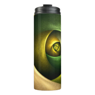 Bouteilles Isothermes Flore verte Florale moderne Art Abstrait Motif #23