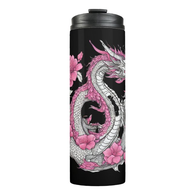 Bouteilles Isothermes Flower Dragon Thermal Tumbler (Devant)