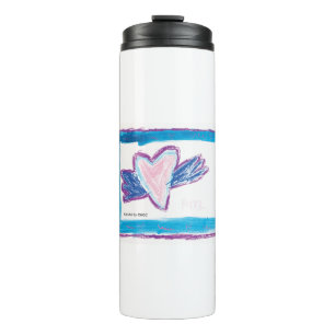 Bouteilles Isothermes Flying Heart - Kids Art for CHOC