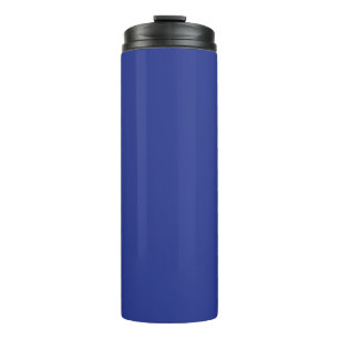 Bouteilles Isothermes Fond uni bleu foncé Design minimaliste audacieux