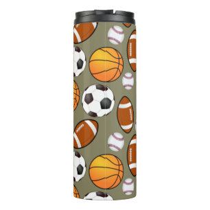 Bouteilles Isothermes Football Football baseball baseball Motif sportif