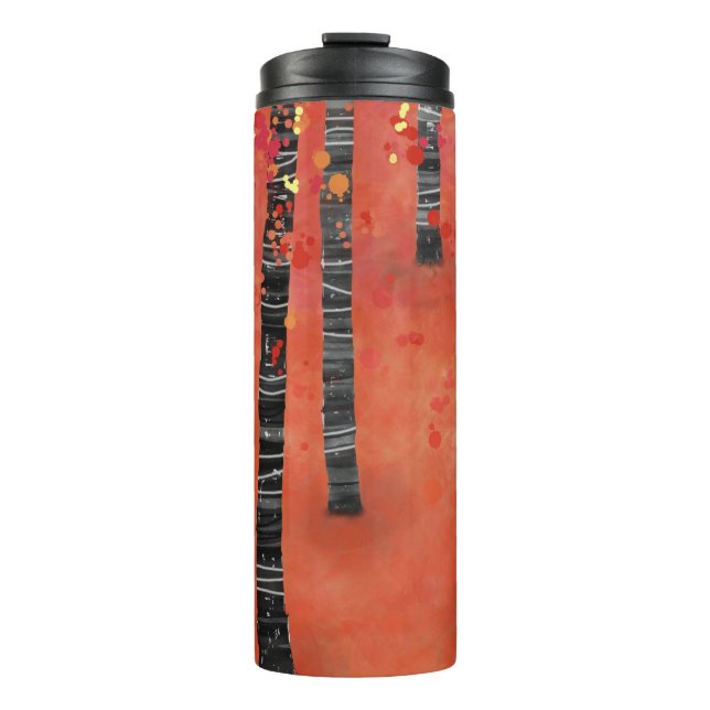 Bouteilles Isothermes Forêt de Birch Tree (Devant)