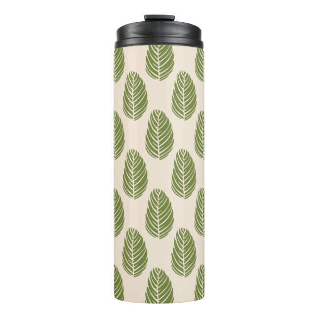 Bouteilles Isothermes Forêt Écho Sable Doux Vert Olive (Devant)