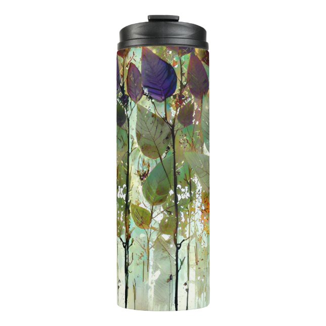 Bouteilles Isothermes Forêt feuillue d'Artsy conception unisex (Devant)