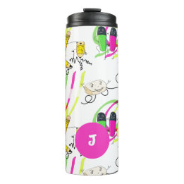 Bouteilles Isothermes Fournitures scolaires de personnages amusants. Mod