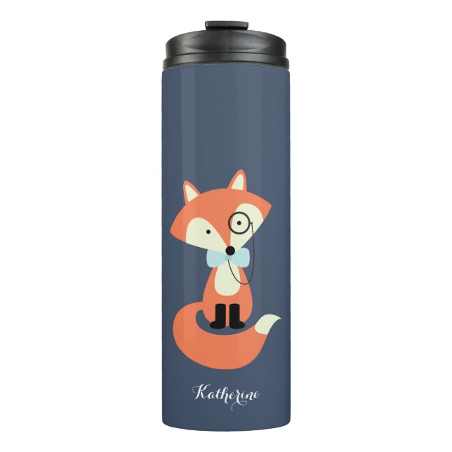 Bouteilles Isothermes Fox rouge de hippie de monocle (Devant)