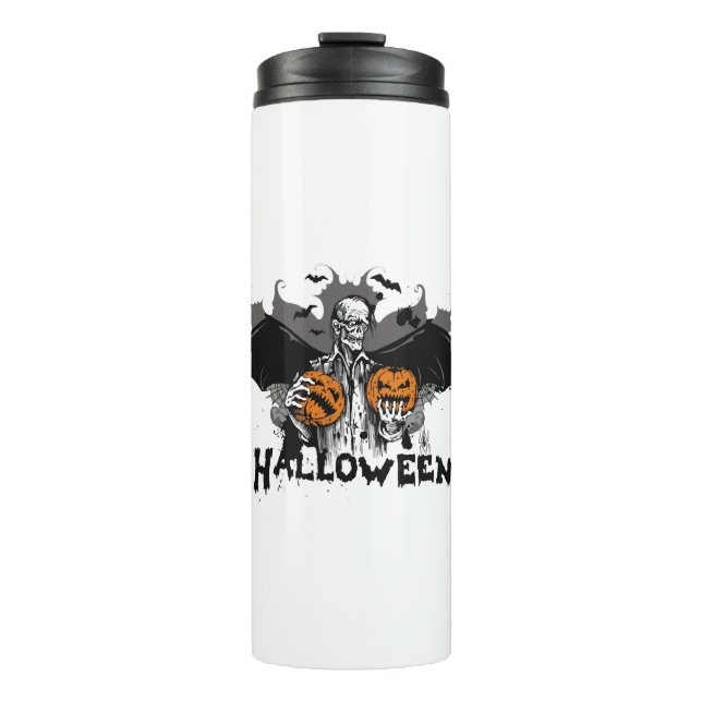 Bouteilles Isothermes Frankenstein Halloween (Devant)