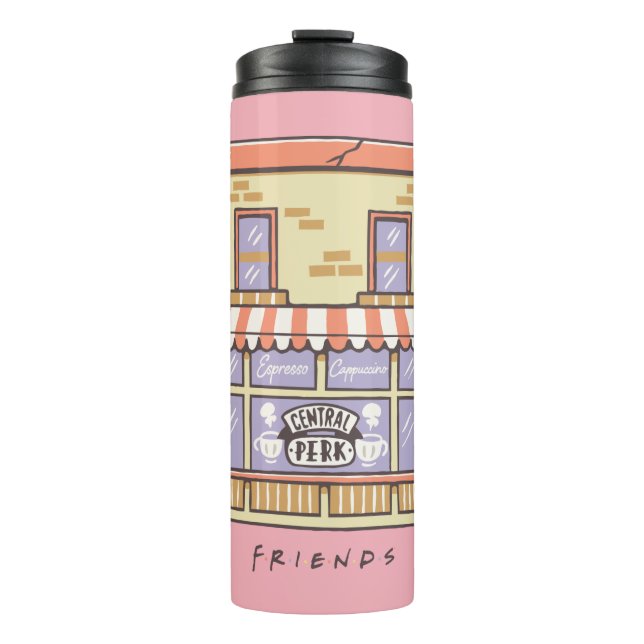 Bouteilles Isothermes FRIENDS™ | Café Central Perk Dessin Animé (Devant)