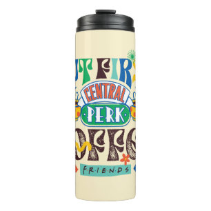 Bouteilles Isothermes FRIENDS™ Mais d'abord Café Graphique Vibrant