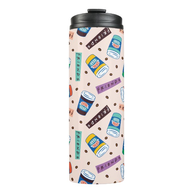 Bouteilles Isothermes FRIENDS™ | Motif vibrant de Central Perk (Devant)