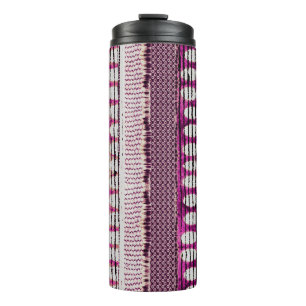 Bouteilles Isothermes Frontière ethnique de Fuchsia Abstraite